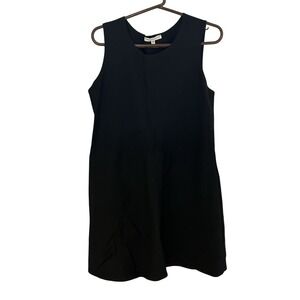 black cute mini dress Women's Tie It Together Black Velvet Draped Tie Panel Strapless Mini Dress | Size: M main image 0